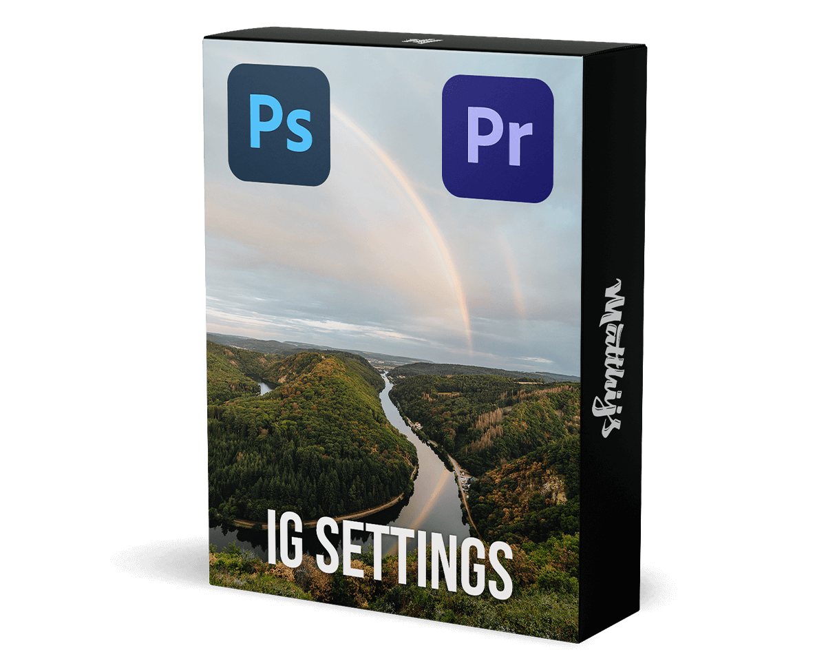Instagram Edit & Export settings